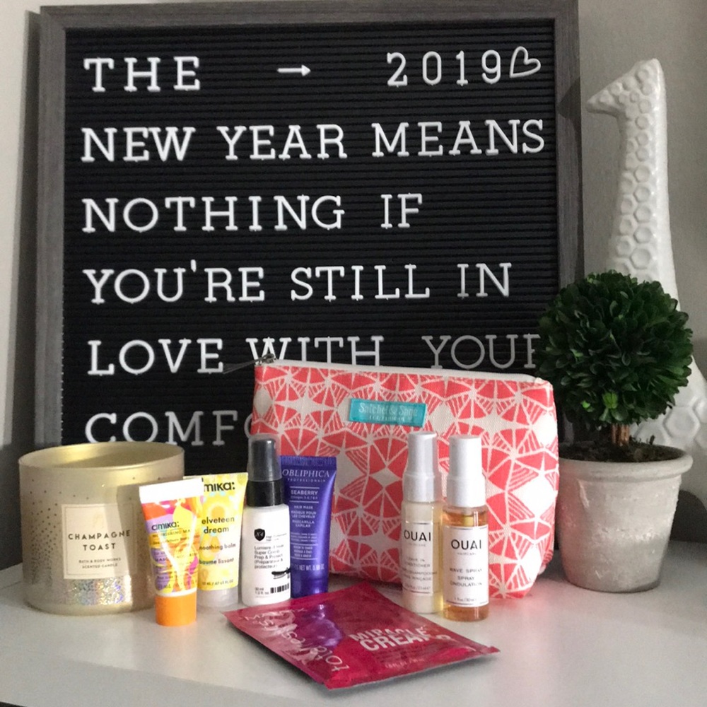 Hair bundle -AMIKA, OUAI, etc - sample products